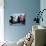 President Barack Obama Takes the Oath of Office with Wife Michelle and Daughters, Sasha and Malia-null-Mounted Photographic Print displayed on a wall