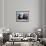 President Barack Obama Takes the Oath of Office with Wife Michelle and Daughters, Sasha and Malia-null-Framed Photographic Print displayed on a wall