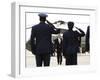 President Barack Obama Walks Towards Air Force One at Andrews Air Force Base-null-Framed Photographic Print