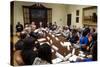 President Barack Obama with Civil Rights Leaders at the White House-null-Stretched Canvas