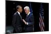 President Barack Obama with Former President Bill Clinton at an Election Year Fundraiser-null-Mounted Photo
