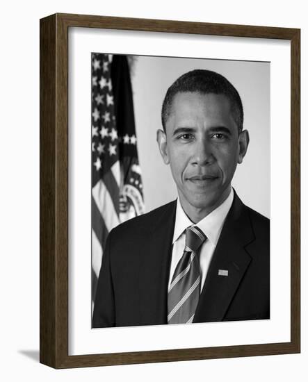 President Barack Obama-null-Framed Photo