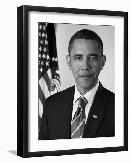 President Barack Obama-null-Framed Photo