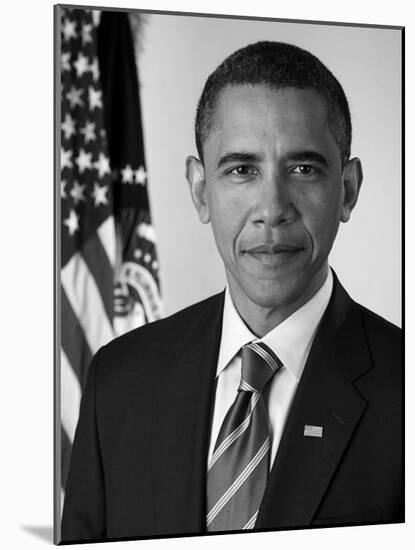 President Barack Obama-null-Mounted Photo