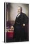 President Benjamin Harrison-American School-Stretched Canvas