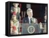 President Bill Clinton Delivers His First Inaugural Address, January 20, 1993-null-Framed Stretched Canvas