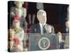 President Bill Clinton Delivers His First Inaugural Address, January 20, 1993-null-Stretched Canvas