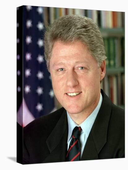 President Bill Clinton, January 1993-null-Stretched Canvas