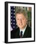 President Bill Clinton, January 1993-null-Framed Photo