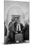President Bill Clinton Meet with Republican Congressional Leaders in 1993-null-Mounted Photo