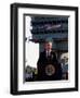 President Bush Declares the End of Major Combat in Iraq as He Speaks Aboard the Aircraft Carrier-null-Framed Premium Photographic Print