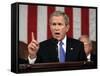 President Bush Delivers His Fifth State of the Union Speech-null-Framed Stretched Canvas