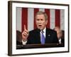 President Bush Delivers His Fifth State of the Union Speech-null-Framed Photographic Print