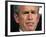 President Bush Listens to a Question About His Declassifying an Intelligence Report-null-Framed Photographic Print