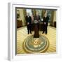 President Bush Names Ben Bernanke to Become the New Chairman of the Federal Reserve Board-null-Framed Photographic Print