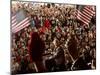 President Bush Receives Cheers as He is Introduced at a Campaign Rally at Post-Gazette Pavilion-null-Mounted Photographic Print