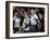 President Bush, Right, and First Lady Laura Bush Arrive for a Rally for Texas Governor Rick Perry-Lm Otero-Framed Premium Photographic Print