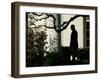 President Bush Walks out of the Oval Office to Make a Statement the South Lawn of the White House-null-Framed Photographic Print