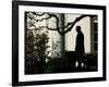 President Bush Walks out of the Oval Office to Make a Statement the South Lawn of the White House-null-Framed Photographic Print