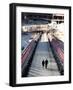 President Bush with Wife, First Lady Laura Bush, by His Side-null-Framed Photographic Print