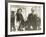 President Calvin and First Lady Grace Coolidge at the 1928 White House New Year's Reception-null-Framed Photo