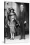 President Calvin Coolidge and First Lady Grace Coolidge Attending Easter Services. April 17, 1927-null-Stretched Canvas