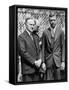 President Calvin Coolidge with Medal of Honor Recipient, Charles Lindbergh-null-Framed Stretched Canvas