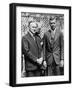 President Calvin Coolidge with Medal of Honor Recipient, Charles Lindbergh-null-Framed Photo