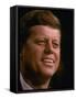 President Candidate John F. Kennedy Attending the Democratic National Convention-Paul Schutzer-Framed Stretched Canvas
