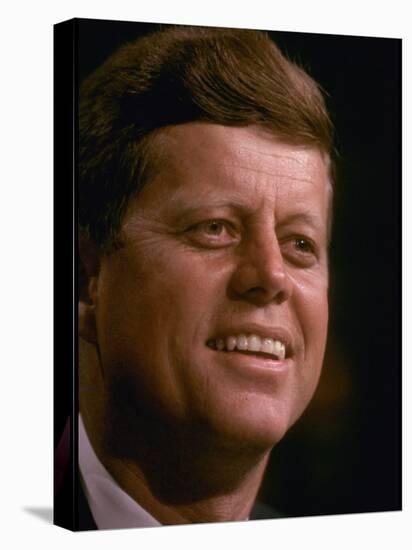 President Candidate John F. Kennedy Attending the Democratic National Convention-Paul Schutzer-Stretched Canvas