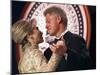 President Clinton Dances with His Wife Hillary at the Veterans Ball Monday-null-Mounted Premium Photographic Print