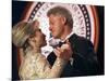President Clinton Dances with His Wife Hillary at the Veterans Ball Monday-null-Mounted Photographic Print