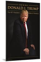 President Donald Trump-Trends International-Mounted Poster