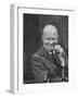 President Dwight D. Eisenhower at Press Conference-null-Framed Photographic Print