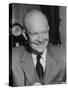 President Dwight D. Eisenhower Close-Up-Ed Clark-Stretched Canvas