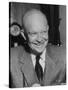 President Dwight D. Eisenhower Close-Up-Ed Clark-Stretched Canvas