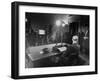 President Dwight D. Eisenhower Presenting His Farewell Address to the Nation-Ed Clark-Framed Photographic Print