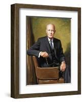 President Dwight D. Eisenhower-James Anthony Wills-Framed Giclee Print