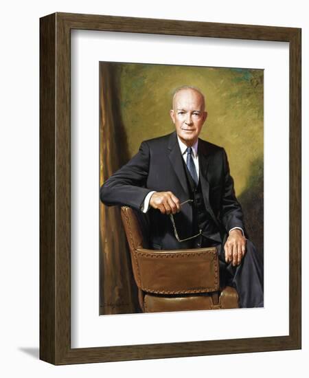 President Dwight D. Eisenhower-James Anthony Wills-Framed Giclee Print