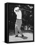 President Dwight Eisenhower Playing Golf at Quantico Virginia-null-Framed Stretched Canvas