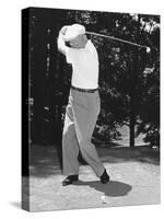 President Dwight Eisenhower Playing Golf at Quantico Virginia-null-Stretched Canvas