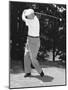 President Dwight Eisenhower Playing Golf at Quantico Virginia-null-Mounted Photo