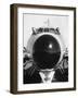 President Dwight Eisenhower's Plane, Columbine, with Pilots Lt. Col. William Drape and Mjr. Thomas-Hank Walker-Framed Photographic Print