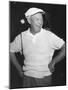President Dwight Eisenhower Smiling While Golfing, Ca. 1954-null-Mounted Photo