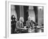 President Eisenhower Introduced Sec. of State John Foster Dulles, Who Discussed the Suez Crisis-null-Framed Photo