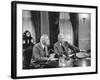 President Eisenhower Introduced Sec. of State John Foster Dulles, Who Discussed the Suez Crisis-null-Framed Photo