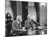 President Eisenhower Introduced Sec. of State John Foster Dulles, Who Discussed the Suez Crisis-null-Mounted Photo