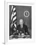 President Eisenhower Recording a Message for the Committee for Religion in American Life, Inc-null-Framed Photo