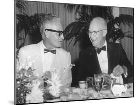 President Eisenhower with Arizona Senator Barry Goldwater-null-Mounted Photo