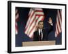 President-Elect Barack Obama Acceptance Speech, Grant Park, Chicago, Illinois, Nov 4, 2008-null-Framed Photographic Print